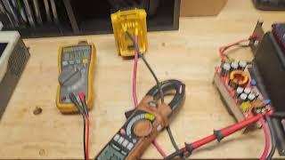 Watching TV on 20 V Dewalt batteries