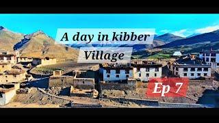 KIBBER VILLAGE || KOLKATA TO SPITI SOLO BIKE RIDE ||#diamondridersaj #adventurebike #spitivalleyride