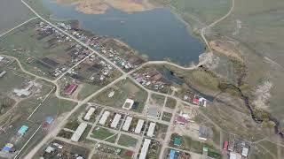 Видео с дрона,  Янгельское с высоты птичьего полета, снимал на DJI Мини 2