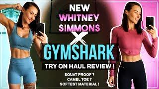 GYMSHARK X WHITNEY SIMMONS HONEST TRY ON REVIEW