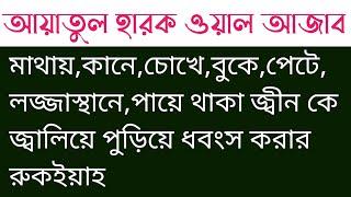 #মাথায় #বুকে #কানে #চোখে #লজ্জাস্থানে থাকা জ্বীনকে জ্বালিয়ে দেওয়ার রুকইয়াহ