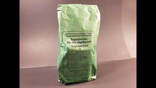 1990 Austrian 24 Hour MRE Iron Ration Survival Food Taste Test