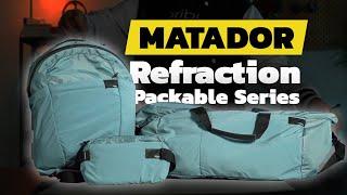 These Bags Fit in the Palm of Your Hand! Meet the Matador Refraction Packable Series"