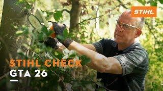 STIHL Check: Neuer Akku-Gehölzschneider GTA 26