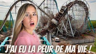 J'AI EU LA PEUR de ma vie dans un PARC d'ATTRACTIONS !