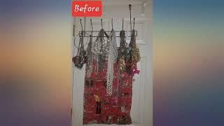 Donna Walsh - The Ultimate Jewelry Scroll Hanging Storage Organizer review