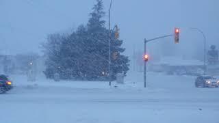 Heavy Snowfall of 2018 In South Ontario Canada.