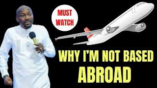  LIVE: Why I Never Traveled to 'Base Abroad' | Apostle Johnson Suleman Reveals Shocking Truth!