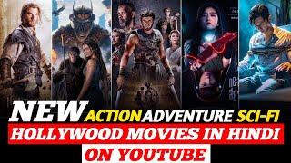 Top 10 Best ADVENTURE Hollywood Movies On YouTube In Hindi | 2024 New Hollywood Movies in Hindi