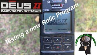 Testing a new Relic program for Southern Relic Adventures. #XPDeus2