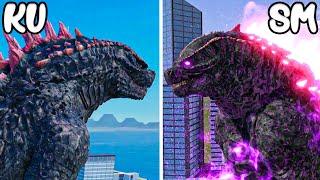 EVOVED GODZILLA Kaiju Universe But... Vs Age Of Titans Comparison!