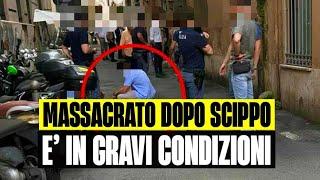 SCIPPA COPPIA DI TURISTI E VIENE MASSACRATO E LASCIATO A TERRA: SHOCK A ROMA