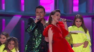 Belinda y Horacio Palencia "Amor a Primera Vista" en Premios de La Radio 2019