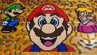 The Super Mario Bros. Movie in Dominoes!