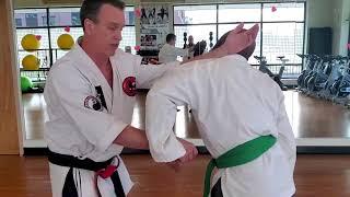 Jujitsu Bunkai (Tuite) in various Karate Kata demonstrated by Grandmaster Patrick Bast