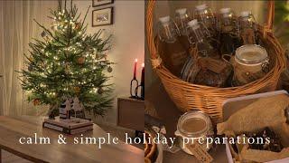 Calm & Simple Holiday Preparations in Northern Europe: Healthy Homemade Food Gifts & Decorating