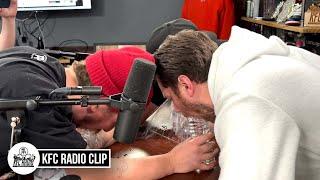 Bert Kreischer, KFC, and Feits Practice Swallowing a Load - KFC Radio Clips