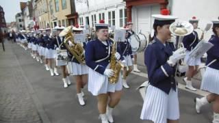 Desfile de señoritas en Helsingør, Dinamarca