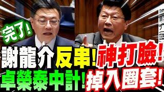 【全字幕】高端政治博弈！謝龍介反串神打臉！卓榮泰中計！掉入圈套！露出馬腳！立院總質詢 #能源 #發電 #台南