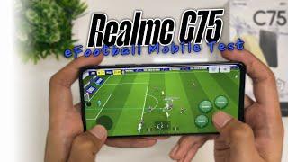 Realme C75 Mediatek Helio G92 Max eFootball Mobile 2025 Gaming Test