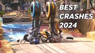 MOST SPECTACULAR CRASHES OF 2024 #greatestcrashes #2024 #redbullsoapboxrace #legendsofsoapboxracing