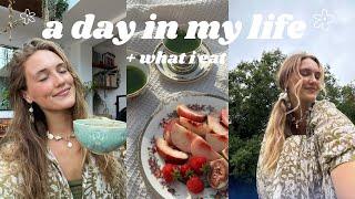 a day in my life + what i eat in a day   ༘ ️  .˚