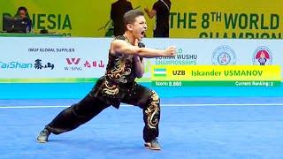 Iskander Usmanov  8.86 score Nanquan (Group B Boys), 8th World Junior Wushu Championship