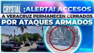 En Veracruz ALERTA ROJA por enfrentamiento armado | Noticias con Crystal Mendivil