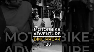 #30: Motorbike preparation for road trip. #motorcycleadventure #motorcycletravel #motorcyclelife