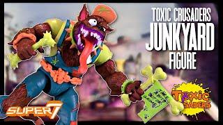 Super7 The Toxic Crusaders Ultimates Wave 1 Junkyard Figure @TheReviewSpot