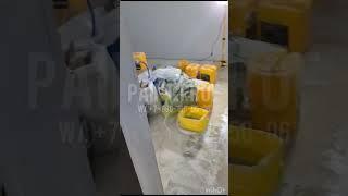 Покраска декоративной (фактурной) штукатурки безвоздушным окрасочным аппаратом BAOBA 595 