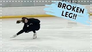 How To Do A Broken Leg! - Figure Skating Tutorial