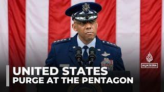 Trump fires top US general CQ Brown in major Pentagon shake-up