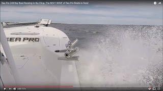 Sea Pro 248 Bay Boat Running in the Chop- The NEXT WAVE of Sea Pro Boats is Here!