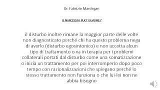 Webinar su Narcisismo Patologico e Dipendenza Affettiva - dr. Fabrizio Mardegan