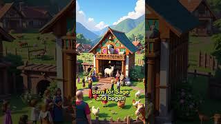  The Wise Goat of Harmony Valley #moralstory #kindness #wisdom #animals
