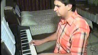 Meri Bheegi Bheegi Se On Piano ( Rajeev Kumar's Music Academy In Jalandhar ) 9872255088,9878177149