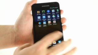 Samsung Galaxy Note N7000 user interface demo