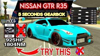 5 SECONDS GEARBOX FOR NISSAN GTR R35 (Without GG) In Car Parking Multiplayer