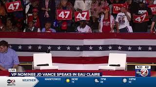 WBAY LIVE: JD VANCE IN EAU CLAIRE