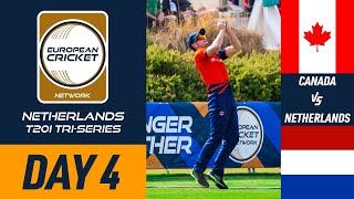  Canada vs Netherlands T20I | 26 Aug 2024 | ECN Netherlands T20I Tri-Series | Day 4 | Live Cricket