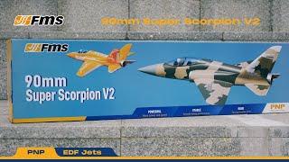  Unboxing the FMS 90mm EDF Super Scorpion V2! ️ #fmsrcairplane