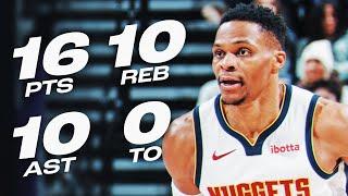 Russell Westbrook's PERFECT TRIPLE-DOUBLE vs Jazz | December 30, 2024