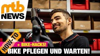 Die perfekte Fahrrad-Pflege: So geht's! + Bonus: BIKE HACKS