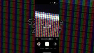 S25 Ultra Zooms Into the Pixels of the TV  #S25Ultra #zoomtest #Samsung #TVzoom #camera #techshorts
