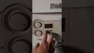 How to remove air from vaillant boiler