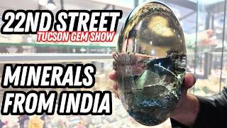 Minerals from India | 22nd Street | Tucson Gem Show