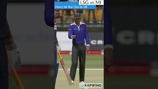 Lsg Batting VS Mumbai Indians fielding | Lsg Vs MI | IPL 2023 | Cricket 24 #shorts #short #viral