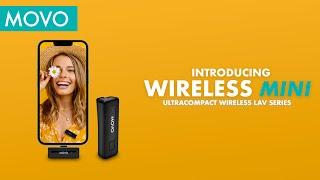 Movo Wireless Mini: the ULTIMATE ULTRACOMPACT WIRELESS MICROPHONE for Content Creators