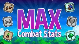 I Maxed Out every Combat Stat in Stardew Valley